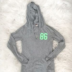 VS Love Pink Waffle Knit Lounge Hoodie 💚